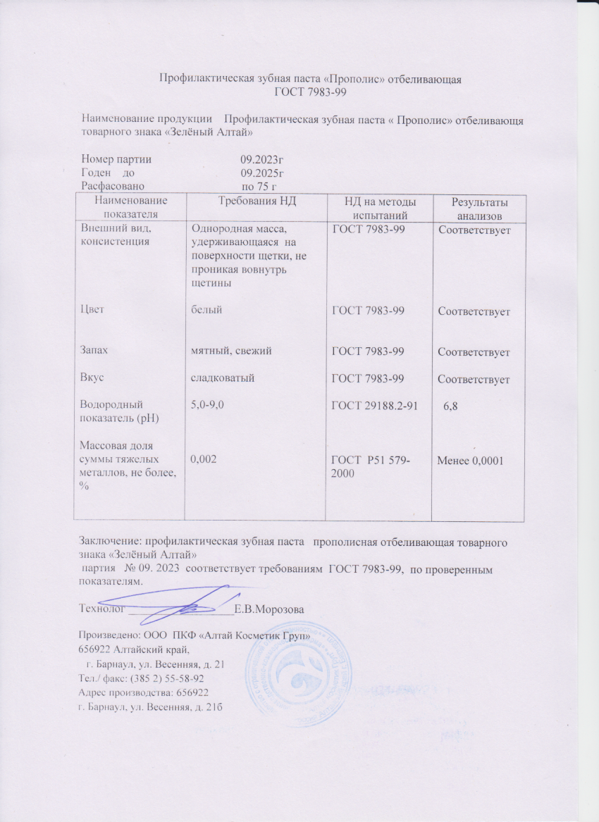 Паспорт №092023